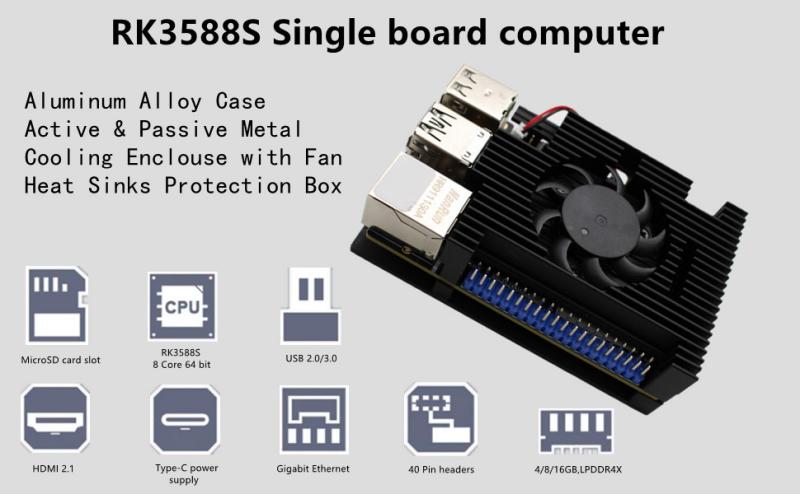 Rockchip RK3588S -kehityslevyn esittely